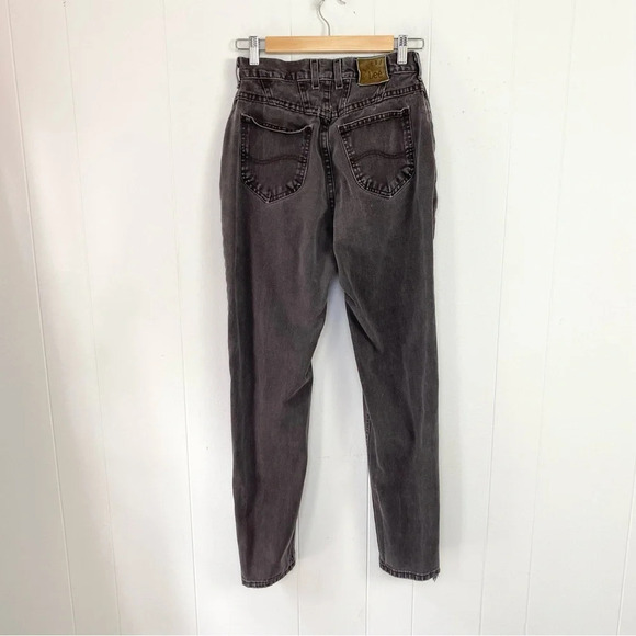 Lee Vintage 90s Jeans Faded Distressed Faded Brown High Rise 26” X 30” Mom - Picture 2 of 16